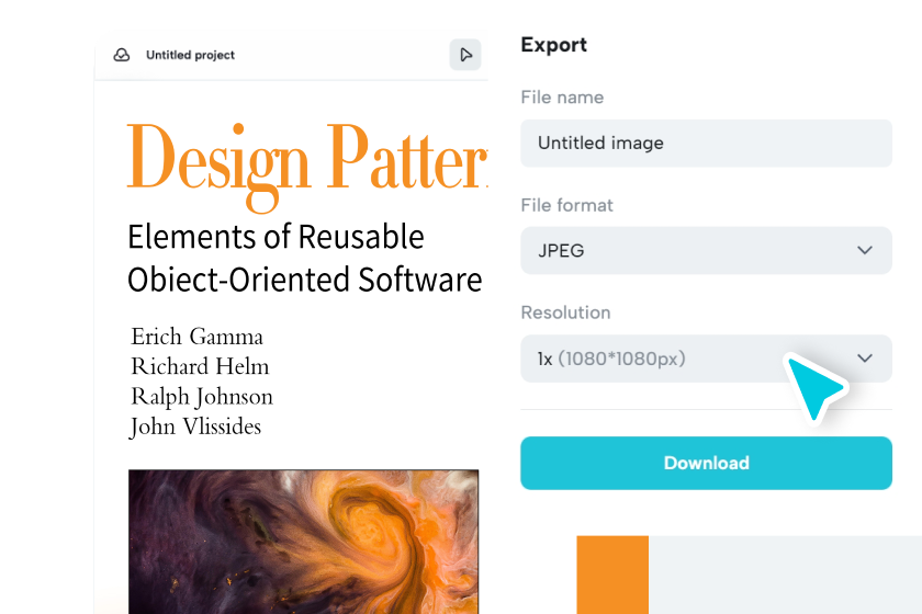 Download and save your design