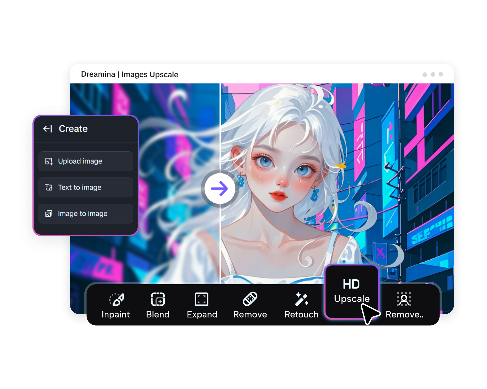 Upscaler de imágenes de IA gratis