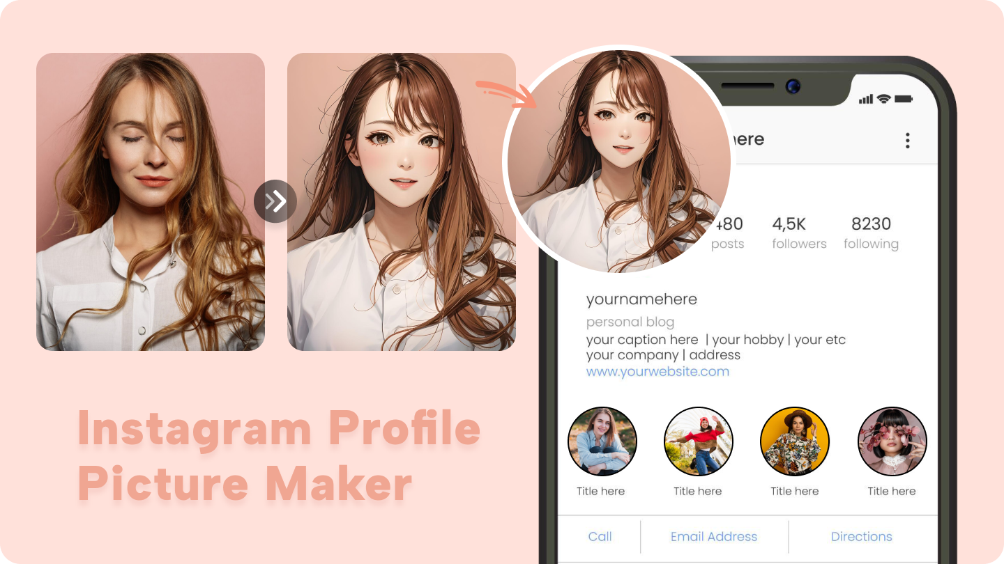 Instagram criador de fotos de perfil