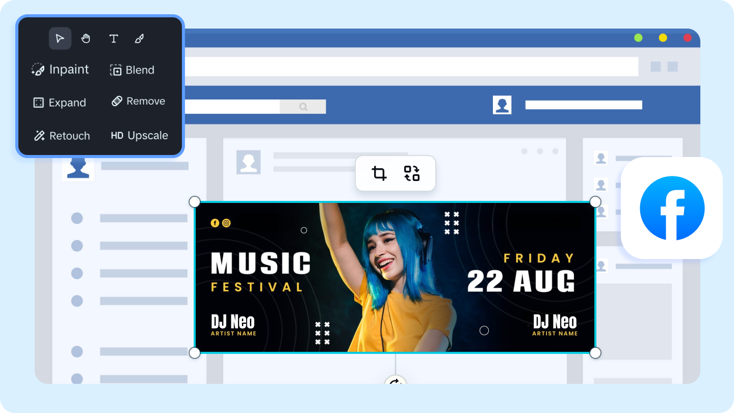 Portada del evento de Facebook