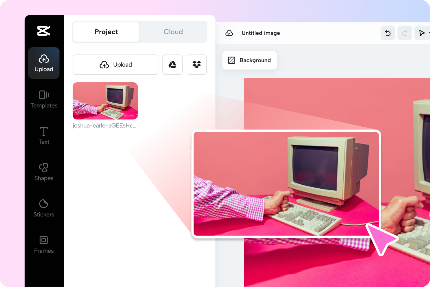 Step 1: Upload image