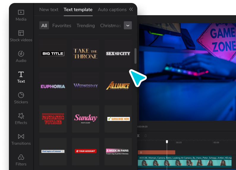 Design the animation